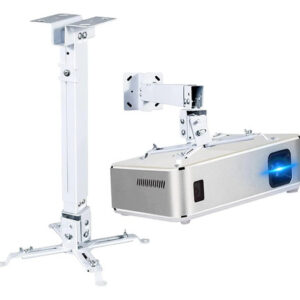 Soporte De Techo Y Pared Para Proyector Ajustable 43-65 Cm Blanco