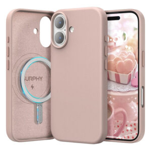 Funda Piel Sintética Rosa Para iPhone 17 Compatible Con Mags Arena Rosa Nombre Del Diseño