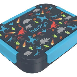 Fiambrera Para Niños Con Diseño Dino Cuatro Compartimentos