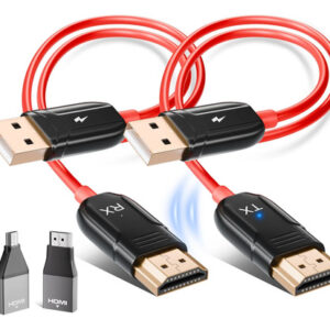 Transmisor Y Receptor Hdmi Inalámbrico 5 Ghz Plug And Play