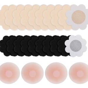 Cubiertas De Pezón Silicona 12 Piezas Funda Invisible Mujere