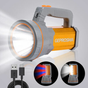 Linterna Led Recargable Alta Potencia 10000mah 6000 Lumen Color De La Luz Color De La Linterna