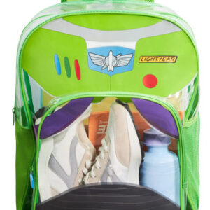 Mochila Transparente Para Niños Spiderman 17 Pulgadas Ligera Green Buzz Lightyear