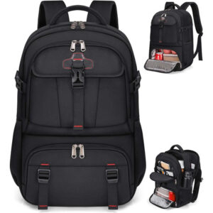 Mochila Para Laptop 17 Pulgadas Impermeable Con Puerto Usb N Negro 0