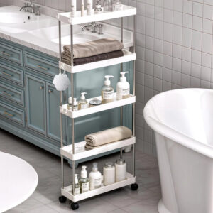 Carrito Organizador 5 Niveles Flexible Con Ruedas Para Almac
