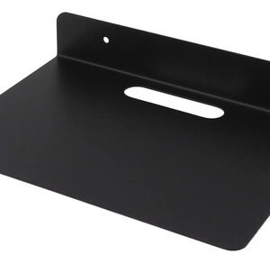 Estante Montado En Pared Para Enrutador Y Proyector Metal Ne Negro
