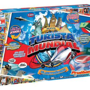 Juego De Mesa Turista Mundial Deluxe Para 4 Jugadores