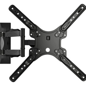 Soporte Tv Movible Pared 32 A 60 Pulgadas Acero Giratorio Ne Negro