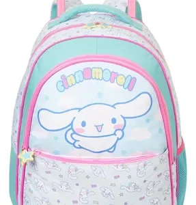 Mochila Rodante 2 En 1 Cinnamoroll 25 Litros Para Niñas Azul