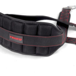 Cinturón Para Sentadillas Soporte Lumbar Negro Y Rojo 50 Pul Negro/rojo Talla