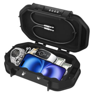 Caja Fuerte Portátil Impermeable Ip68 4 Dígitos Para Viajes