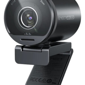 Cámara Web 4k Usb Con Micrófono Reducción Ruido S800 73 Negro
