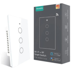 Interruptor Inteligente 3 Vías Control Múltiple 240v 10a Bla 0 A Voltaje Nominal Blanco