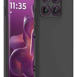 Funda Protectora Ultrafina Para Moto Edge 60 Pro 5g Negro Negro Nombre Del Diseño