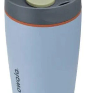 Vaso De Acero Inoxidable Aislado 12 Oz Tapa A Prueba De Fuga