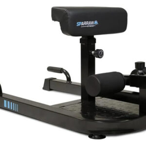 Máquina Compacta De Sentadillas Y Abdominales Soporta 120 Kg Negro