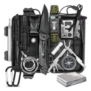 Kit De Supervivencia 16 En 1 Equipos Para Acampar Y Viajar