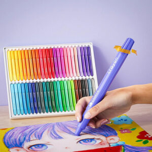 Juego De Lápices De Gel 48 Colores No Tóxicos Para Niños