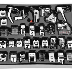 Kit De 32 Prensatelas Metal Para Máquina De Coser Accesorios