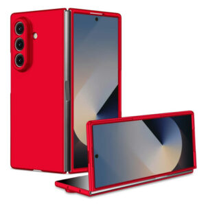 Funda Dura Ligera Para Samsung Galaxy Z Fold 7 Antihuellas R Rojo Nombre Del Diseño