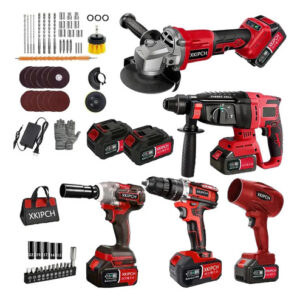 Kit De Herramientas Eléctricas Inalámbricas 5 En 1 Con Acces