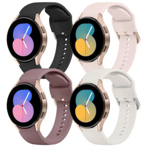 Correas De Silicona 20 Mm Para Samsung Galaxy Watch 4 Y 5