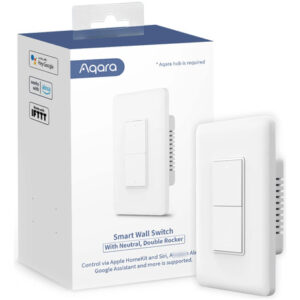 Interruptor De Luz Inteligente Doble Con Control Remoto Zigb
