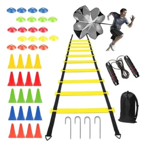 Kit Completo De Entrenamiento De Fútbol 48 Piezas Colorido Colorido