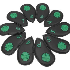 Fundas De Golf Impermeables 10 Piezas De Pu Para Hierros