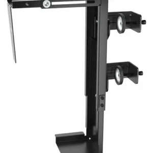 Soporte Ajustable Para Pc Negro Montaje Debajo Del Escritori Negro