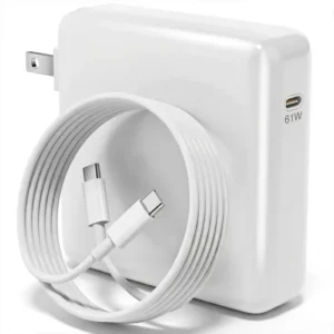 Cargador Usb Tipo C 61w Carga Rápida Para Mac Y Smartphones
