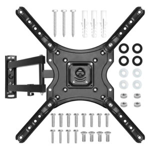 Soporte Tv Pared Giratorio Inclinable 14 A 55 Pulgadas 30 Kg