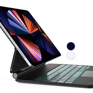 Teclado Inalámbrico Español Con Trackpad Para iPad Pro Y Air
