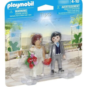 Pareja De Novios Playmobil Con Accesorios Para Jugar 4 Años