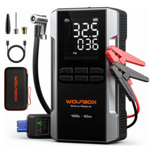 Arrancador Batería 12v 4000a 24000mah Compresor Aire 160psi