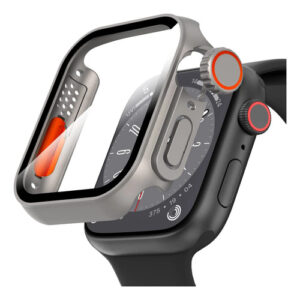 Funda Protectora Vidrio Templado Para Apple Watch 44mm 9h