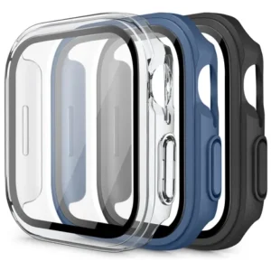 Paquete De 3 Fundas Rígidas Para Apple Watch 40mm Con Vidrio