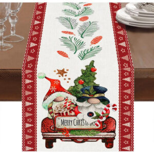 Camino De Mesa De Navidad 183 X 33 Cm Decoración Festiva