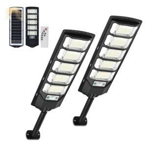 Lámparas Solares Exterior 240 Led Ip65 Impermeables Con Sens