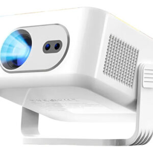 Proyector Portátil 4k 260 Lúmenes Wifi Bluetooth Hd Giratori Blanco