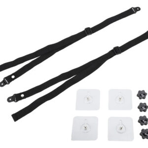Correas De Seguridad Ajustables Para Tv Hasta 100 Pulgadas Color