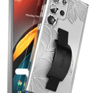 Funda Transparente Samsung Galaxy S24 Ultra Con Correa Y Sop Hoja De Encaje Nombre Del Diseño