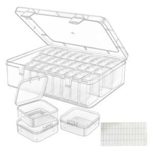 Caja Organizadora De Joyería 31 Compartimentos Plástico Tran