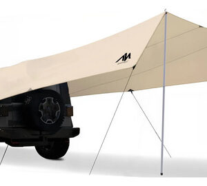 Toldo De Coche Impermeable Extragrande Para Camping 4 X 5 M Moca