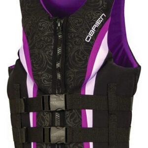 Chaleco Salvavidas Neopreno Mujer Resistente Y Cómodo Morado G