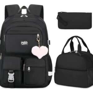 Mochila Escolar Impermeable Para Laptop 16 Pulgadas 5 Bolsil