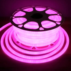Tira Led Neón Circular 360 25 Metros Blanco Impermeable Color De La Luz
