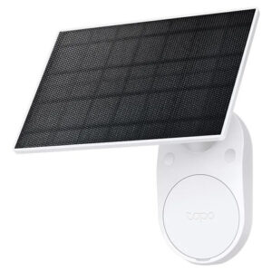 Cámara De Seguridad Exterior Wifi Con Panel Solar Blanco 192 Blanco