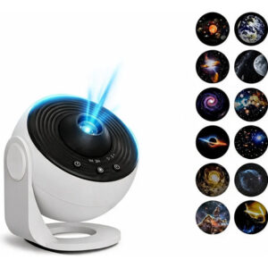 Proyector De Estrellas 360 Hd 12 En 1 Con Temporizador Silen