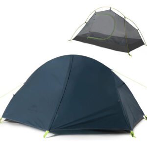 Tienda De Campaña 1 Persona Impermeable Ligera Fácil Instala 20d Navy Blue